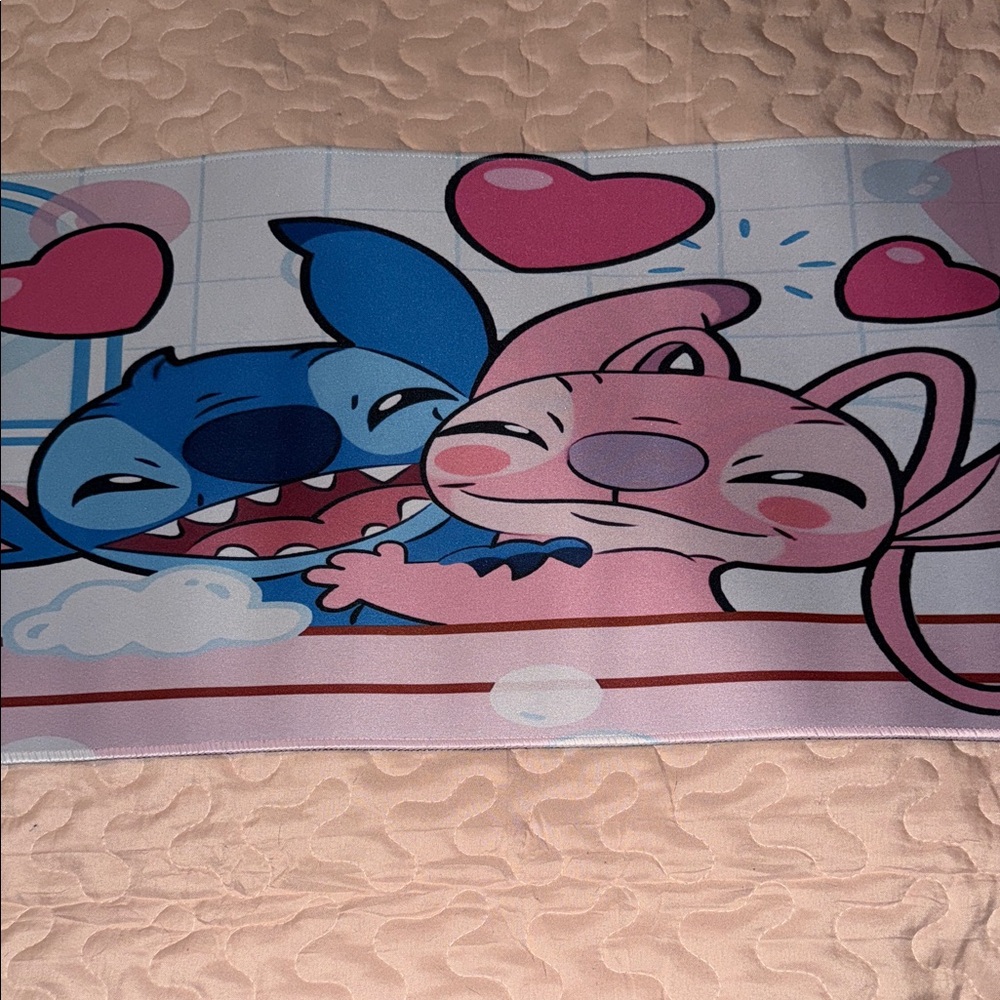 Blue Cartoon Character Mouse Pad - Picture 4 of 8